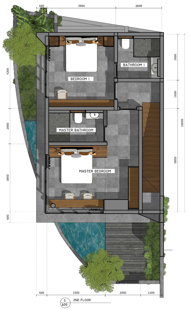 Villa Prestige — 2nd Floor Plan